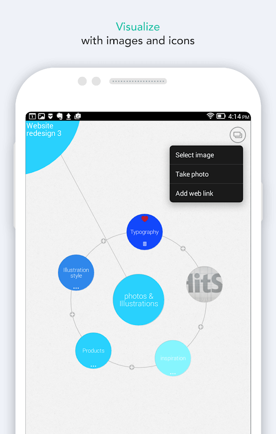 Mindly- Productive Mind Mapping App