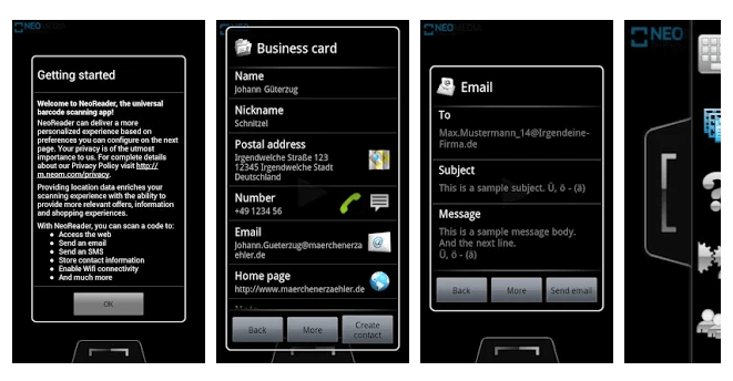 NeoReader Barcode Scanner