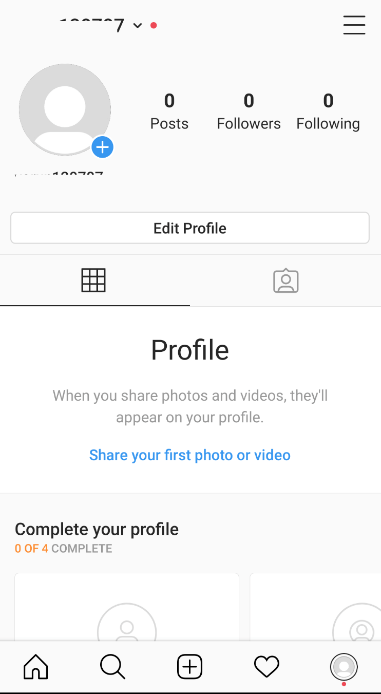 Now tap on the username