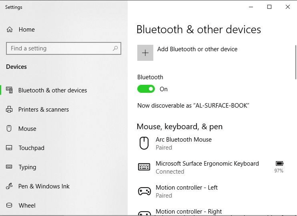 Add Bluetooth