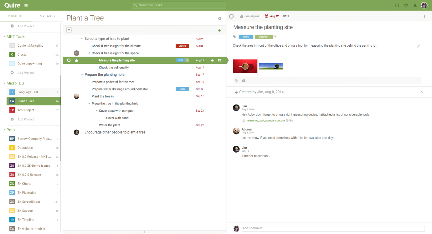 Quire - Task Management Software