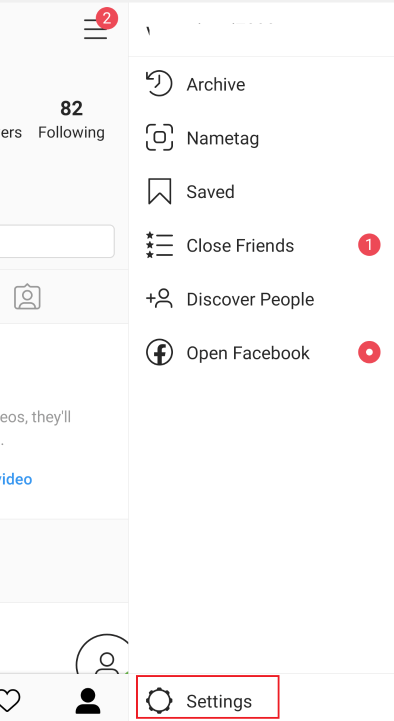 Select setting to add multiple account