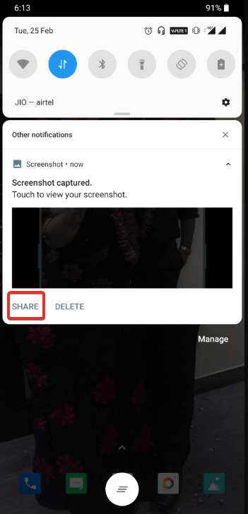 Share your screenshot