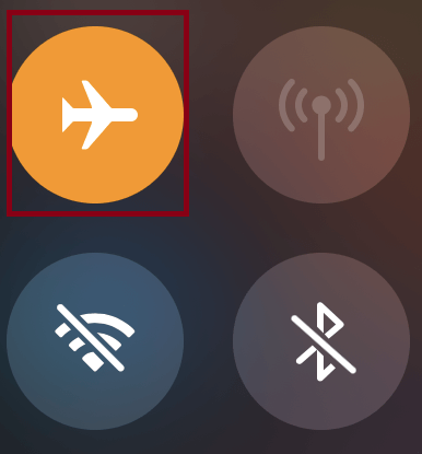 Turn On Airplane Mode