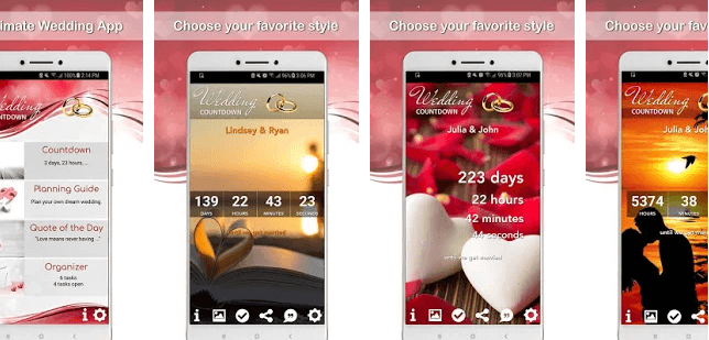 Wedding Countdown App- Kulana Media