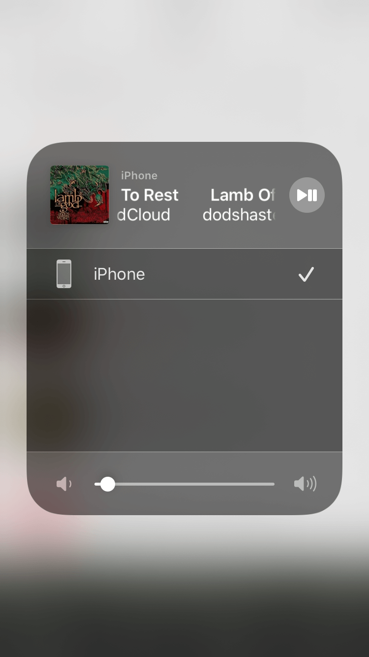 Check Audio output settings