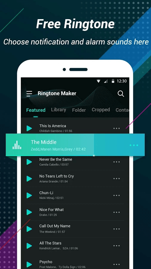Free Ringtone Maker- Easy Mp3 Cutter