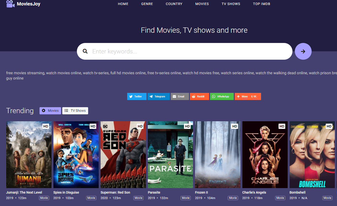 15 Best Putlocker Alternatives Sites - Stream Movies Online