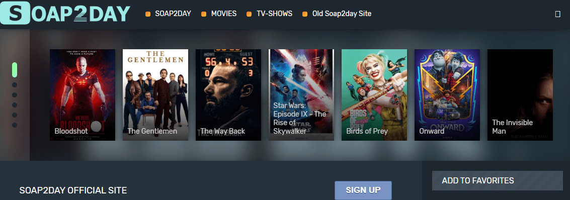 Soap2Day - Putlocker Alternatives