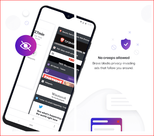 Brave Private Browser for android