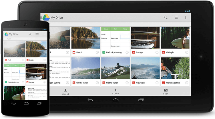 Google Drive - Document Management Platform