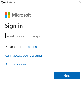 Login Microsoft Account