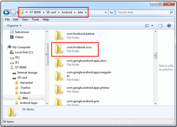 Recover the deleted message from PC