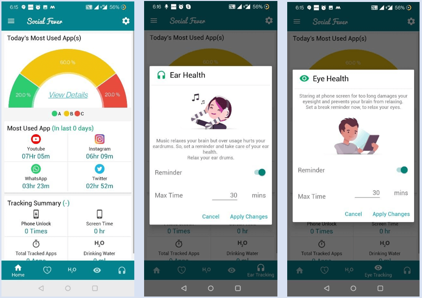Social Fever - Apps data (1)
