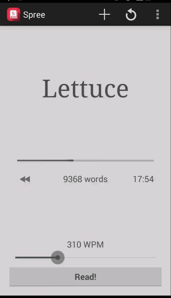 Spree Free- Speed Reader