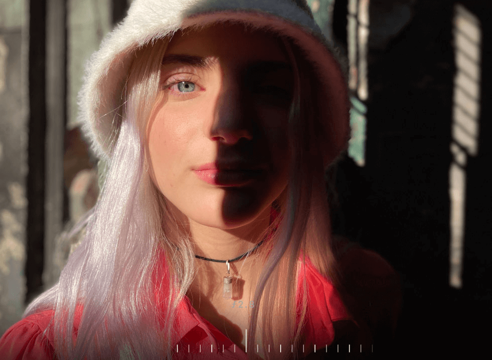 blurring effect iphone SE