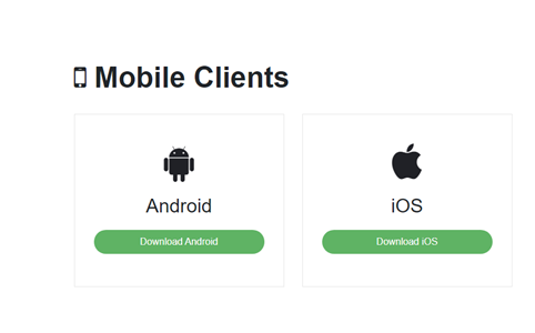 mobile client