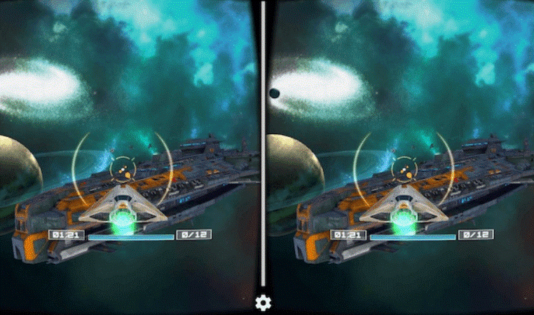 Deep Space Battle VR