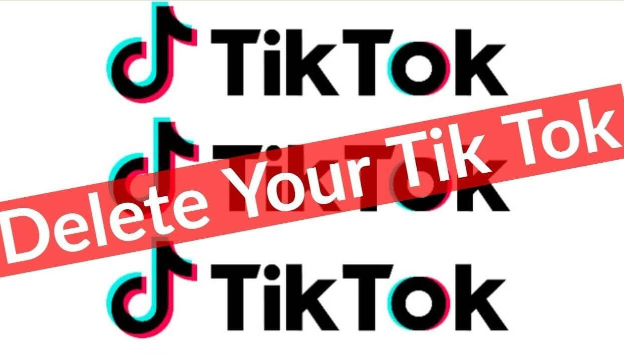 Delete tiktok