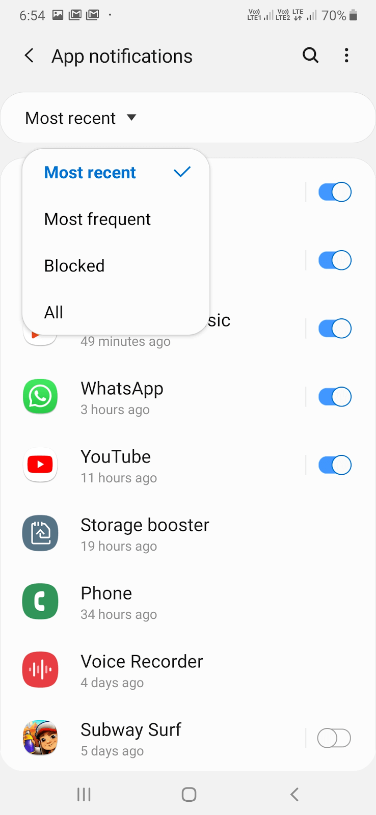 Disable Notifications In Your Device