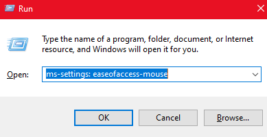 Enables Mouse Key