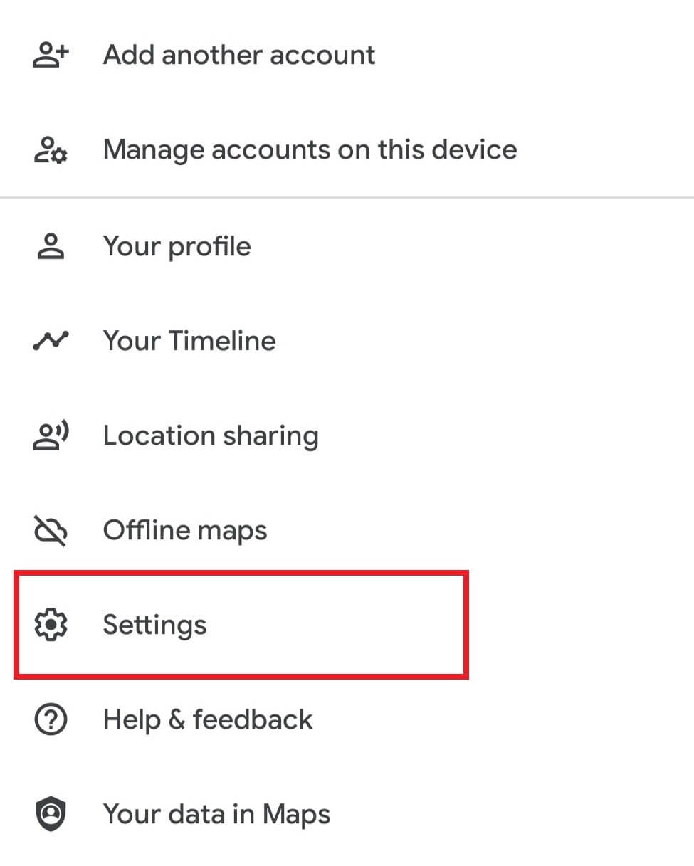 Google Map Settings