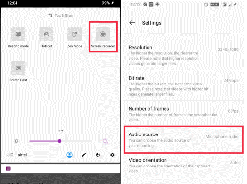 Record Whatsapp Video Call on Android