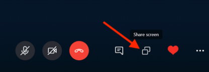 Screen Share Option