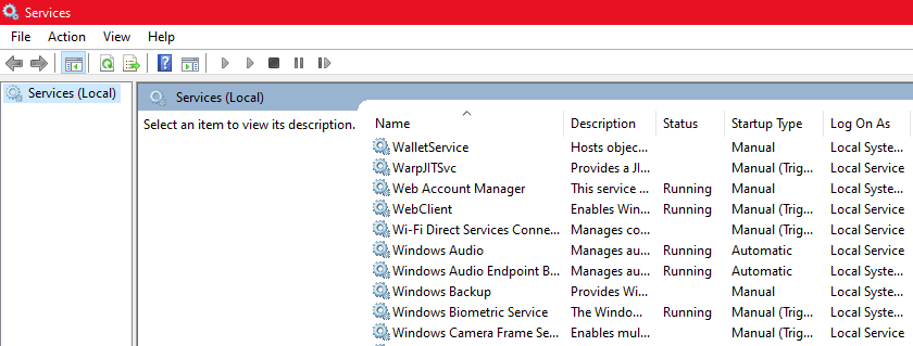 Windows Audio