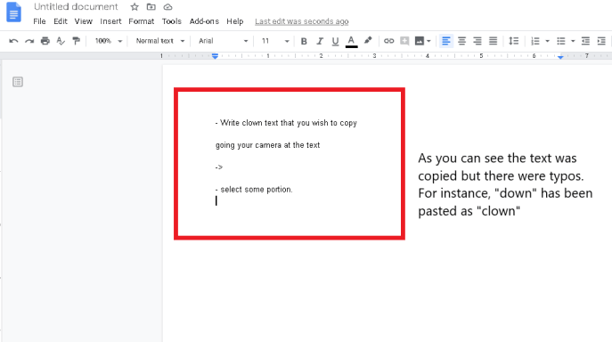 copy to the computer