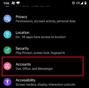 Add gmail account