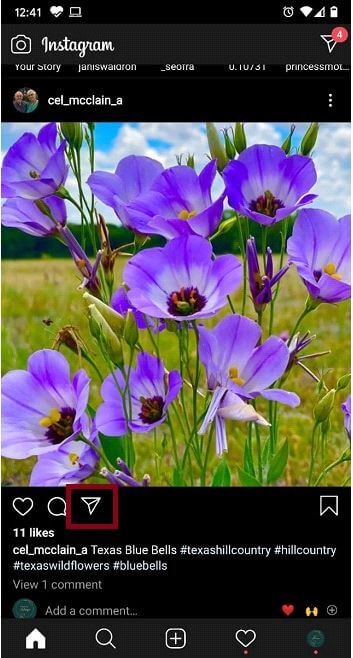 Click on the icon shaped like airplane