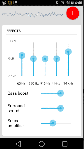 Equalizer App for Android