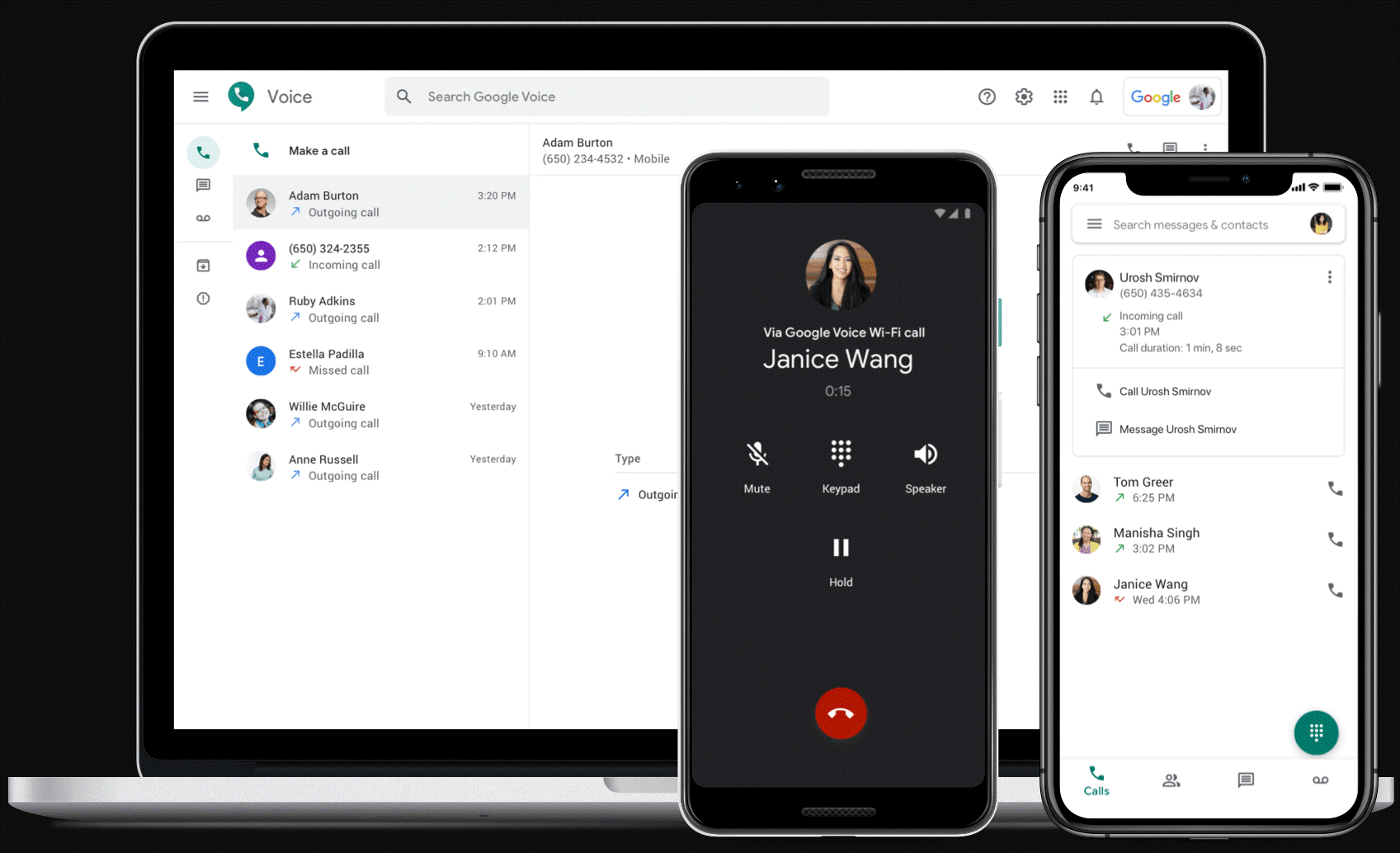 Google phone number for free
