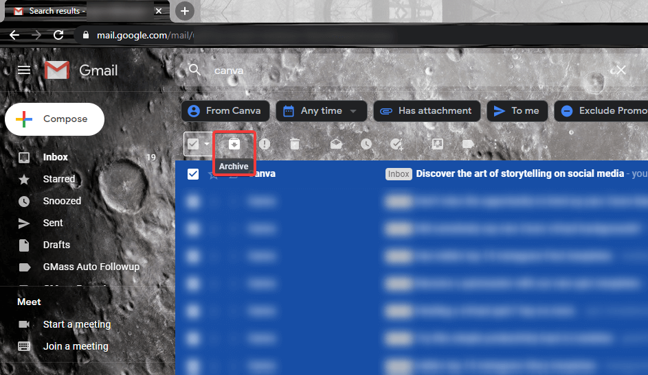 How to Archive Emails in Gmail