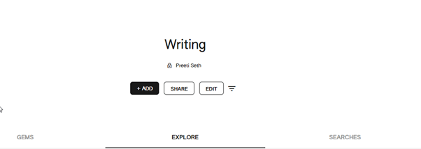 Keen Divided into three section