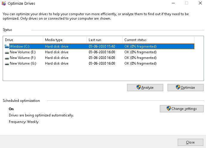 Memory uses high windows 10