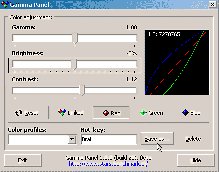 Monitor dimmer software