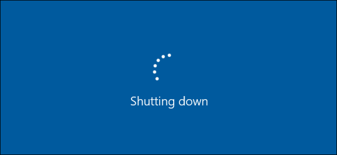 Schedule Shutdown On Windows 10