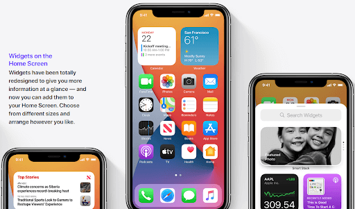 Use New iPhone Home Screen Widgets