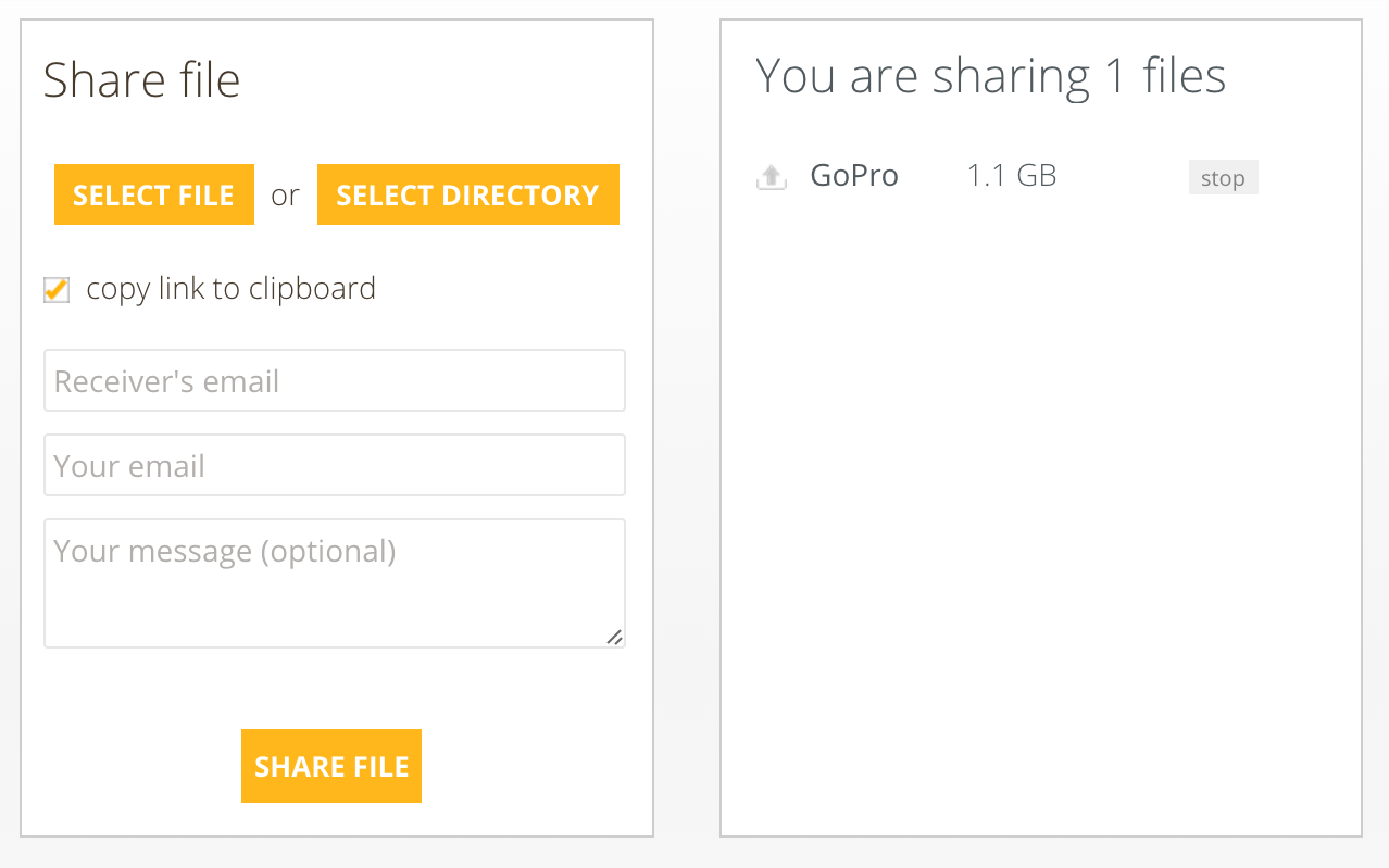 We Transfer alternative free