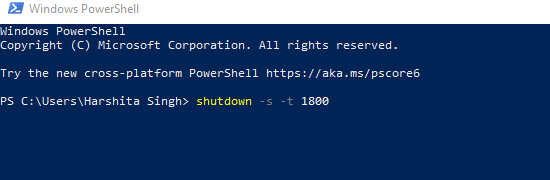 Windows powershell