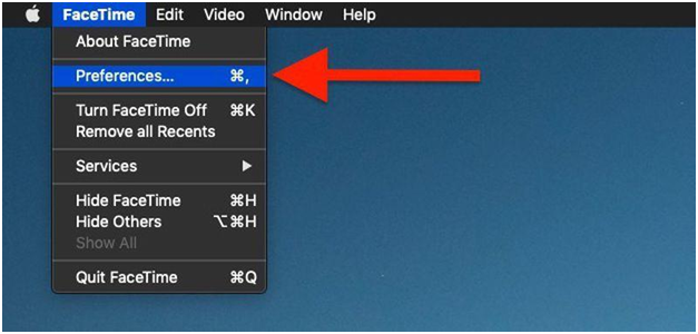 facetime preferences