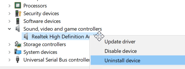 install Audio Drivers