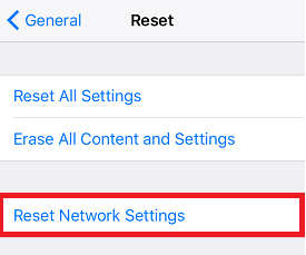 reset network settings iphone1