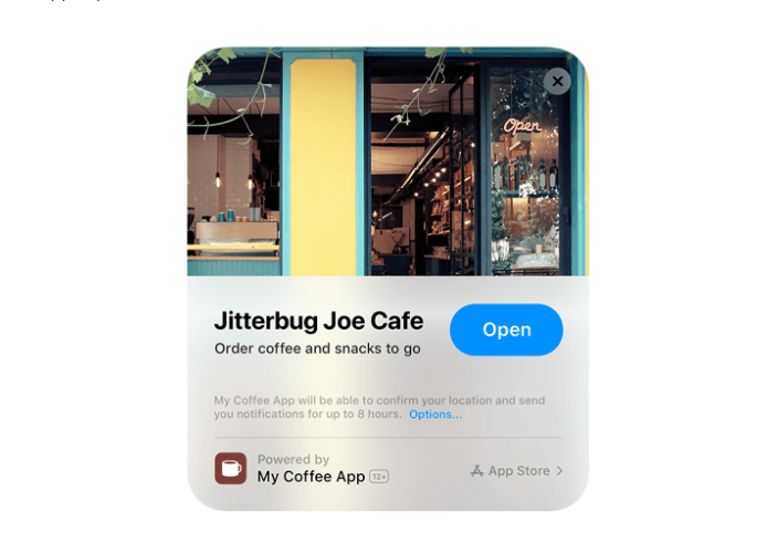 App Clip Limitations
