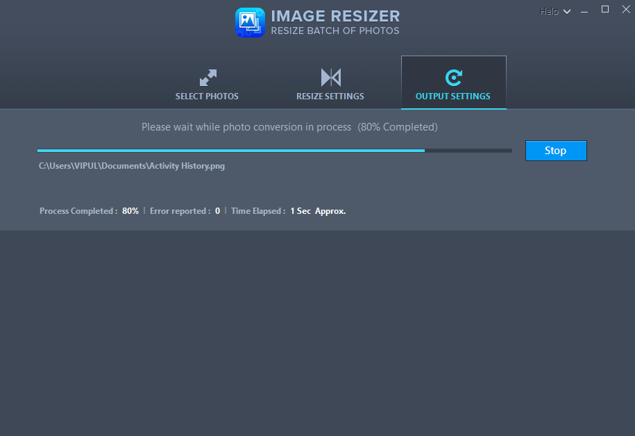 Start Flipping & Resizing the Image Files With Image Resizer