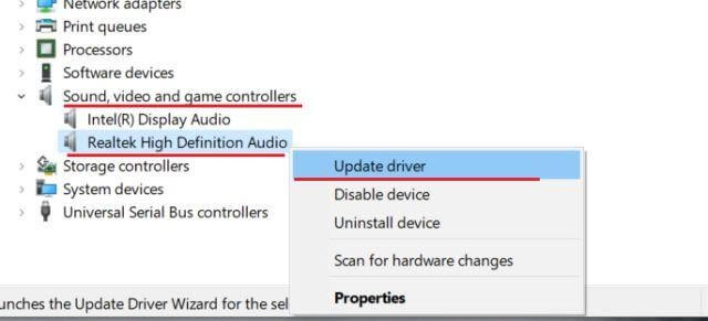Device Manager window