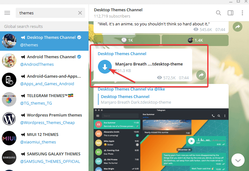 Download Theme - Full Screen Preview