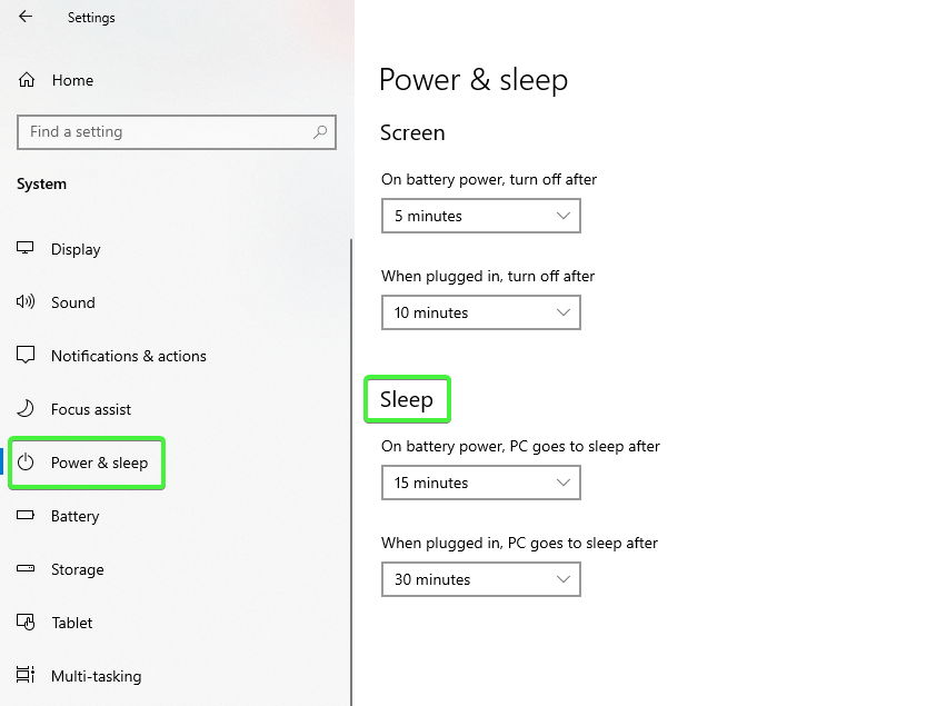 How to Fix Sleep Mode Not Working issue